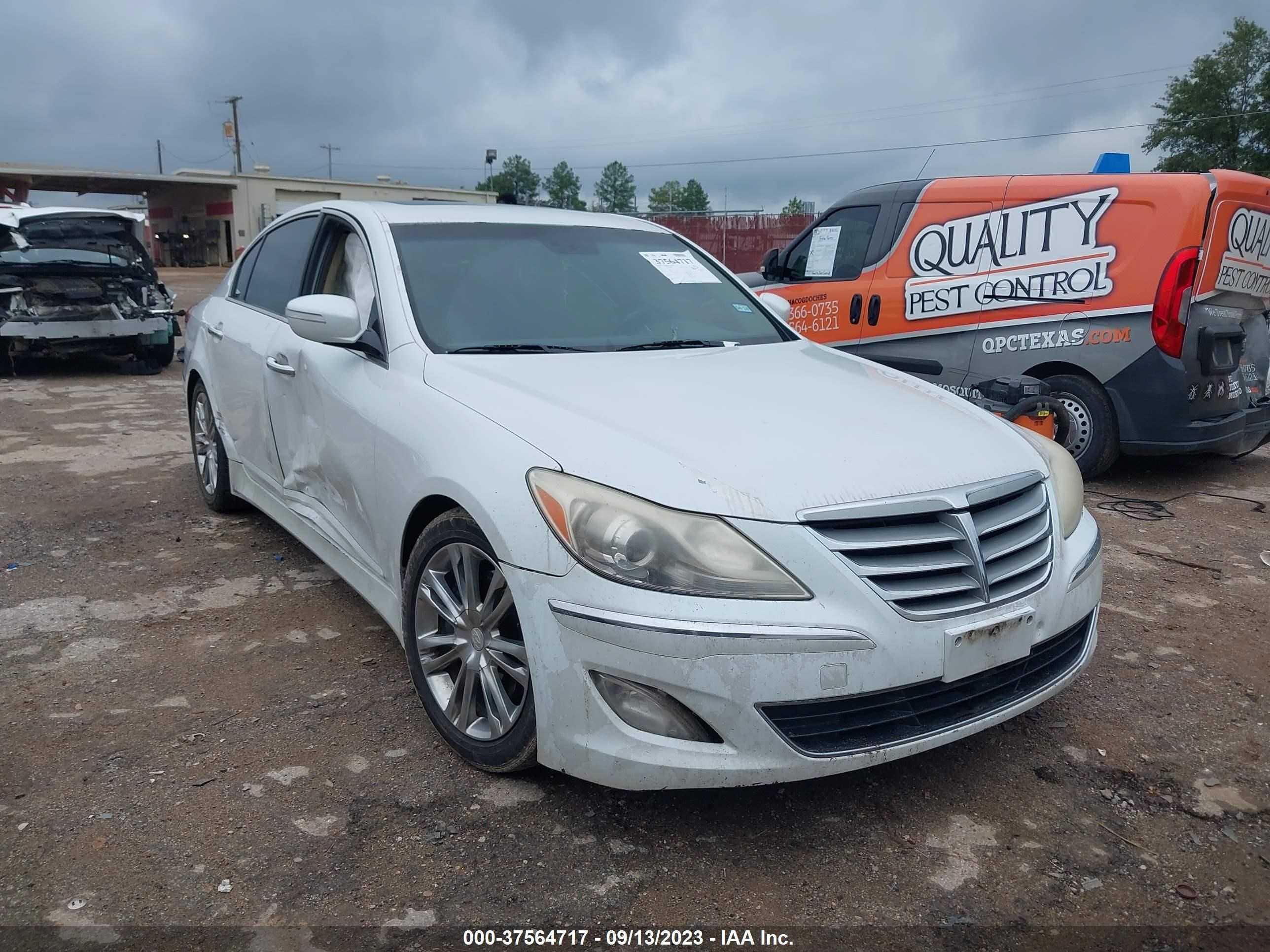 hyundai genesis 2012 kmhgc4dd0cu159748