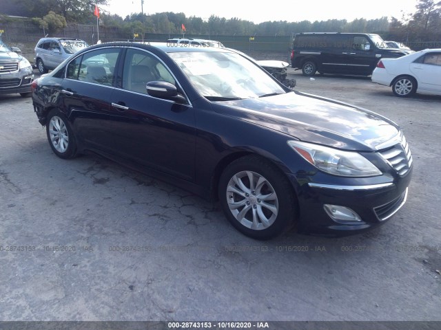 hyundai genesis 2012 kmhgc4dd0cu194158