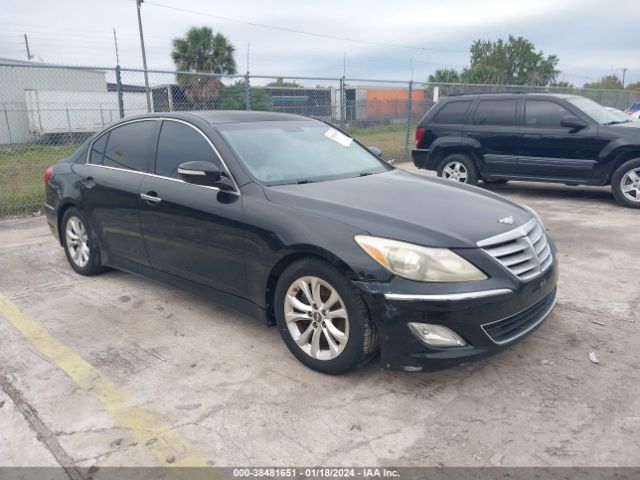 hyundai genesis 2012 kmhgc4dd0cu204476