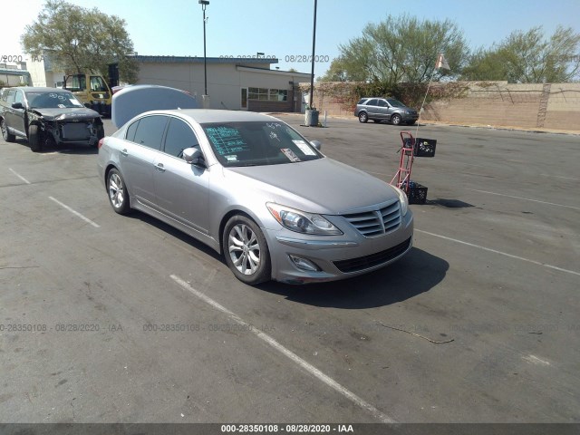 hyundai genesis 2013 kmhgc4dd0du212644