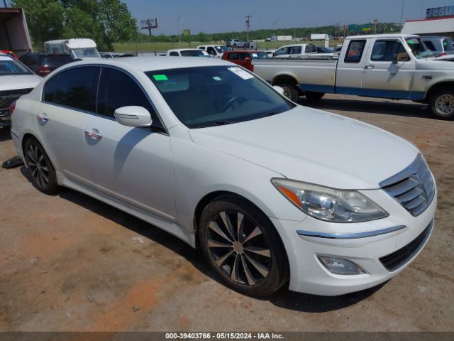 hyundai genesis 2012 kmhgc4dd1cu185758