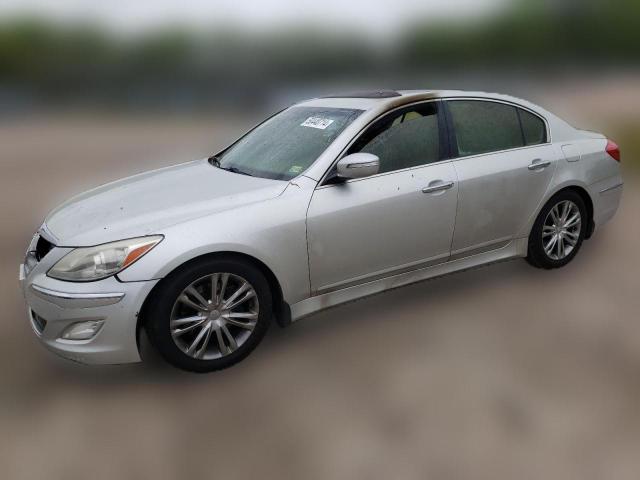 hyundai genesis 2012 kmhgc4dd1cu211677