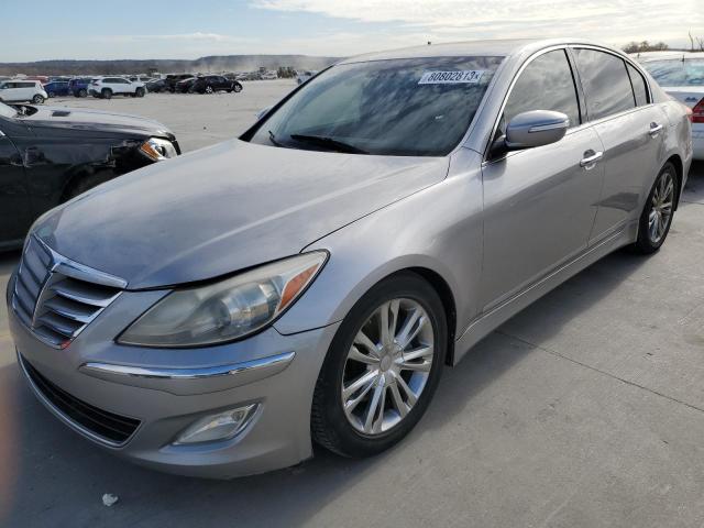 hyundai genesis 2013 kmhgc4dd1du235026