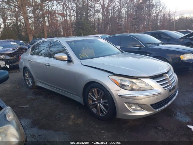 hyundai genesis 2012 kmhgc4dd2cu167074