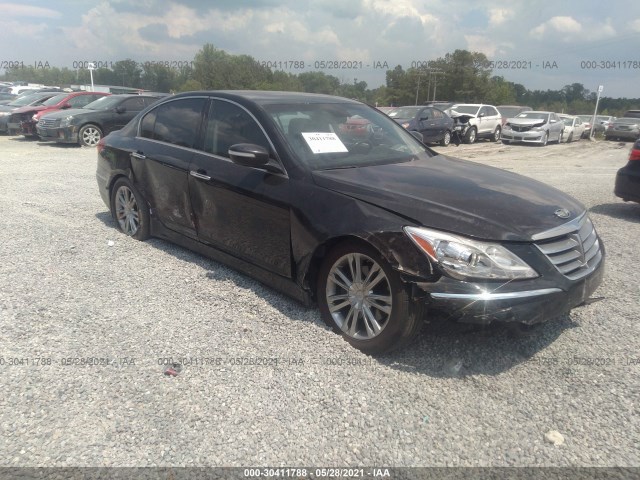 hyundai genesis 2013 kmhgc4dd2du248674