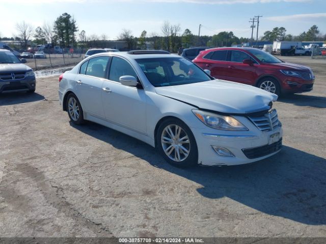 hyundai genesis 2013 kmhgc4dd2du250330