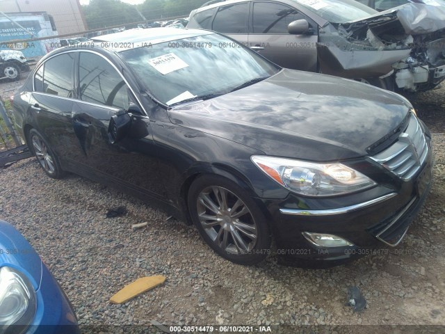 hyundai genesis 2012 kmhgc4dd3cu160215