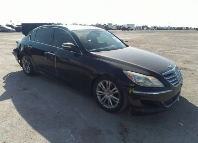 hyundai genesis 2012 kmhgc4dd3cu165009