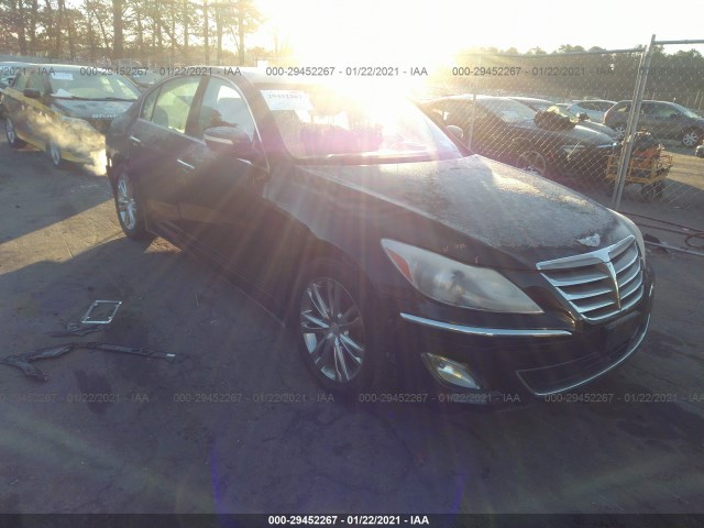 hyundai genesis 2012 kmhgc4dd3cu173191