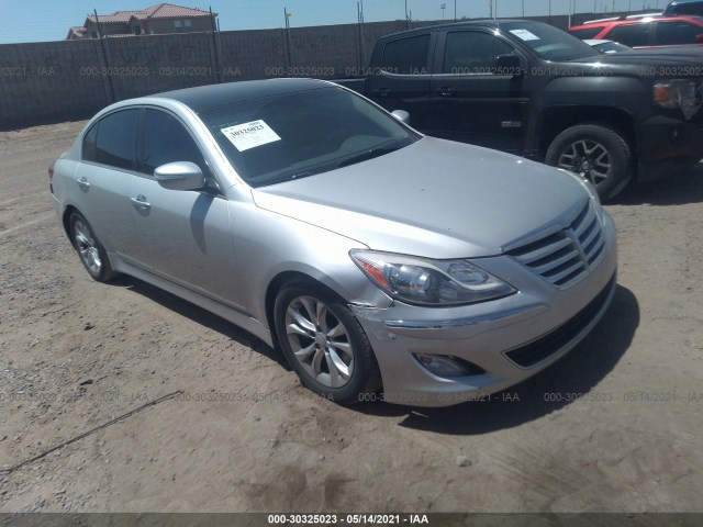 hyundai genesis 2012 kmhgc4dd3cu179122