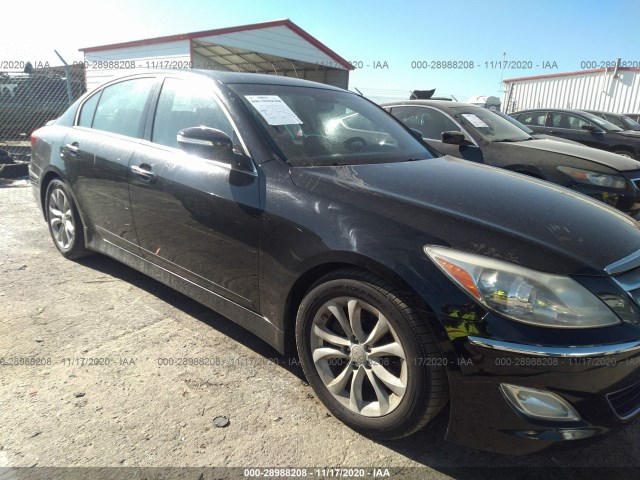 hyundai genesis 2012 kmhgc4dd3cu190296