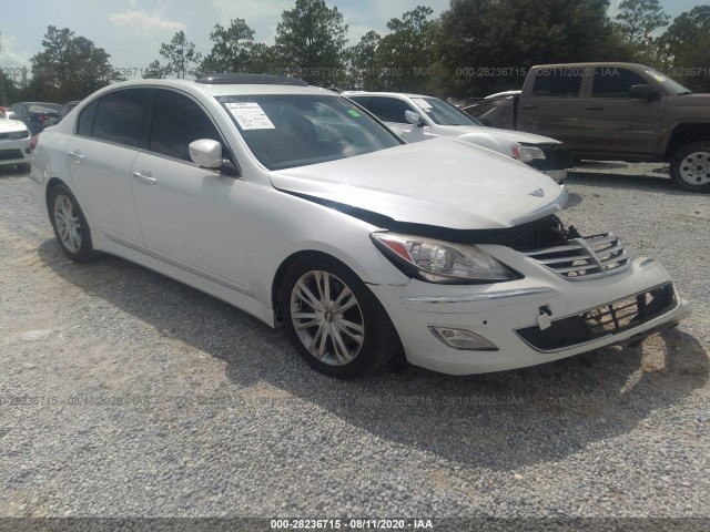 hyundai genesis 2012 kmhgc4dd3cu207212