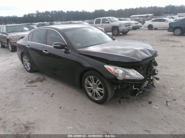 hyundai genesis 2014 kmhgc4dd3eu260611