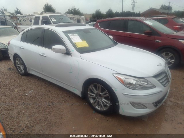 hyundai genesis 2014 kmhgc4dd3eu265484