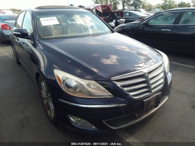 hyundai genesis 2012 kmhgc4dd4cu152463