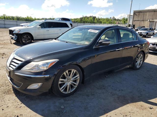 hyundai genesis 2012 kmhgc4dd4cu153144