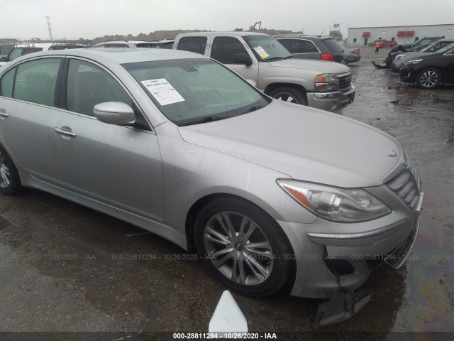 hyundai genesis 2012 kmhgc4dd4cu207123