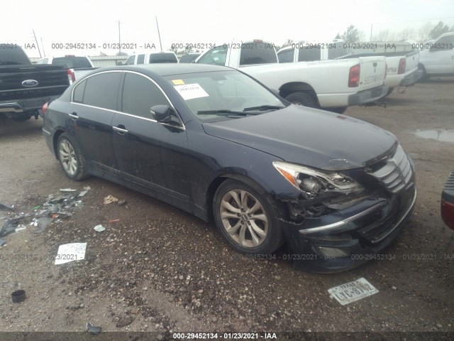 hyundai genesis 2013 kmhgc4dd4du212954