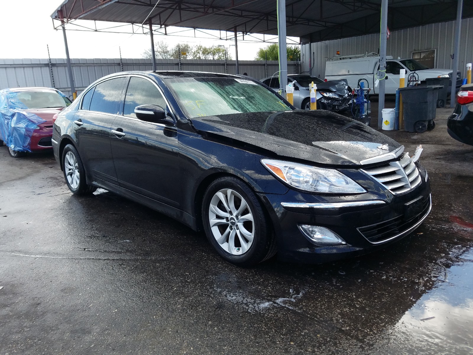 hyundai genesis 3. 2013 kmhgc4dd4du251706