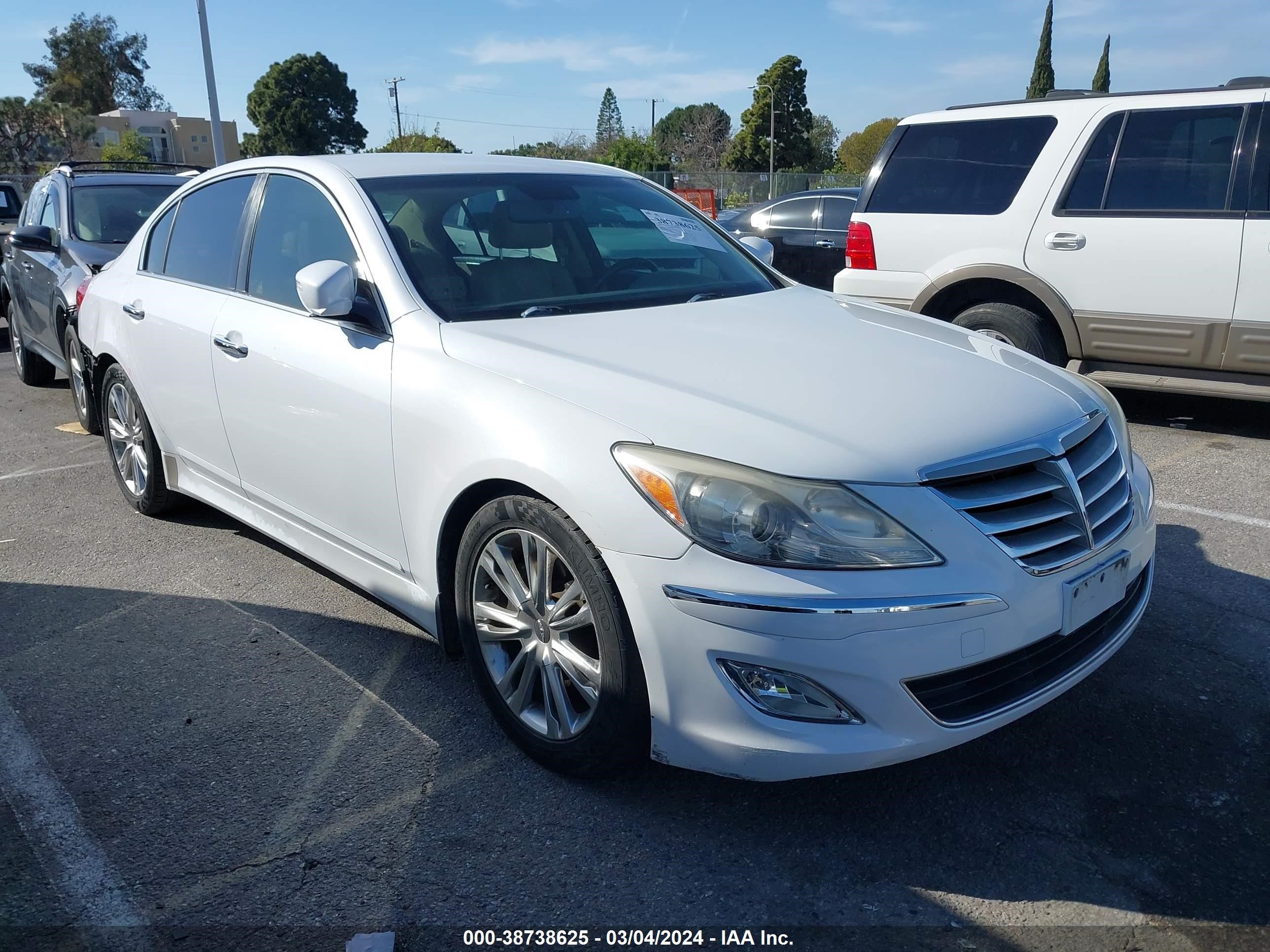 hyundai genesis 2014 kmhgc4dd4eu260925