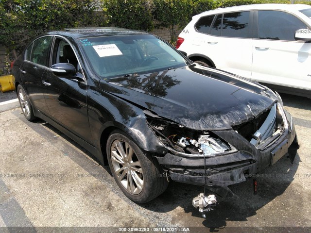 hyundai genesis 2012 kmhgc4dd5cu153203