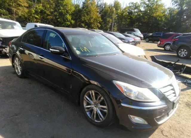 hyundai genesis 2012 kmhgc4dd5cu160538