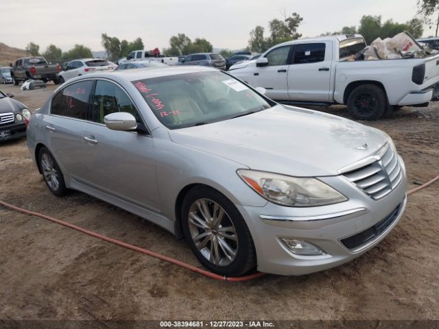 hyundai genesis 2012 kmhgc4dd5cu199226