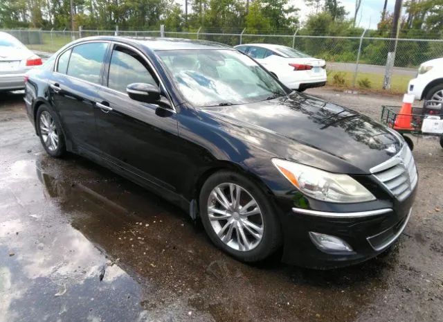 hyundai genesis 2013 kmhgc4dd5du249219