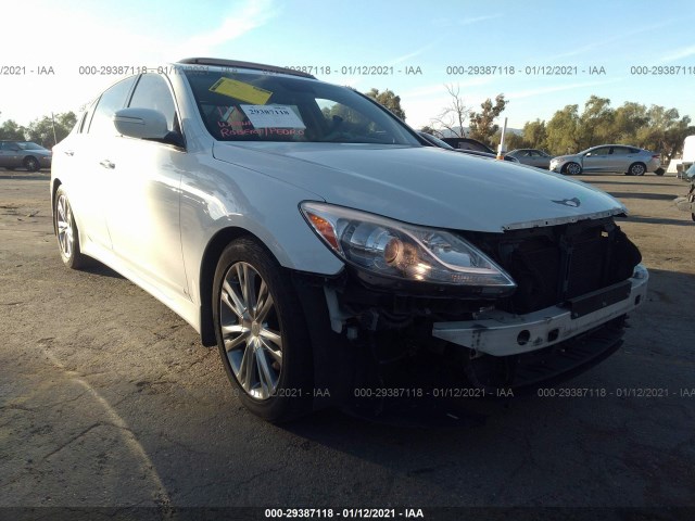 hyundai genesis 2013 kmhgc4dd5du253643