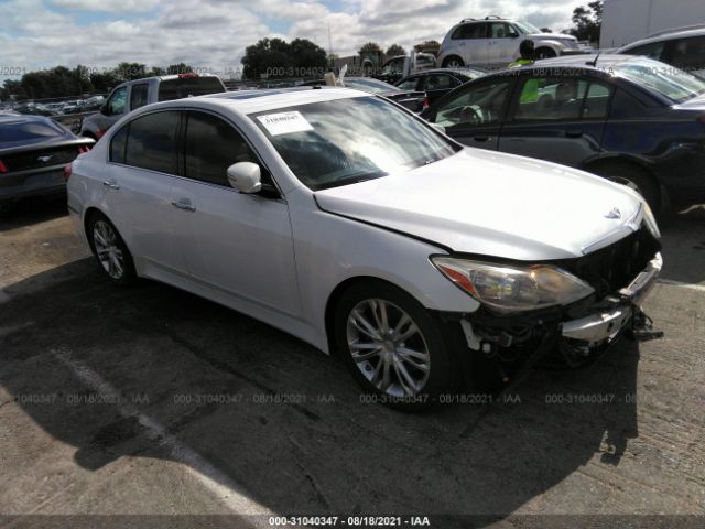 hyundai genesis 2012 kmhgc4dd6cu167109