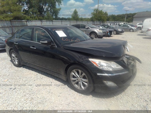 hyundai genesis 2013 kmhgc4dd6du241310