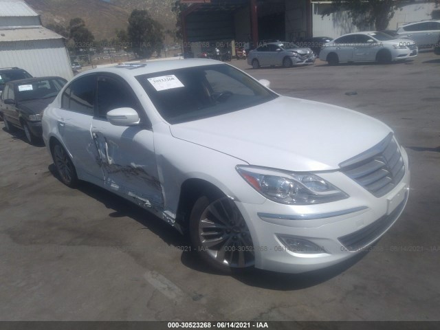 hyundai genesis 2013 kmhgc4dd6du250346