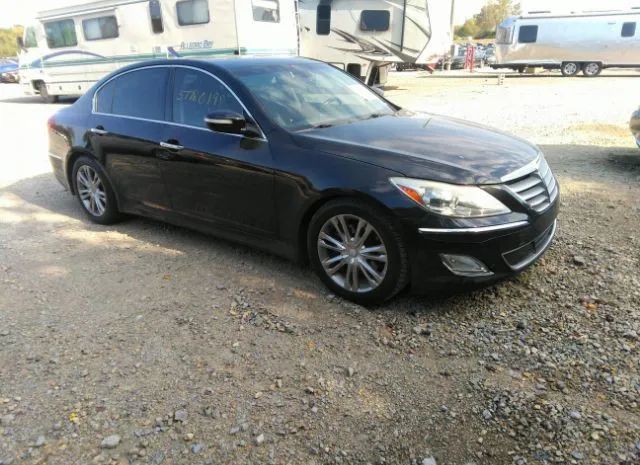 hyundai genesis 2013 kmhgc4dd6du253523