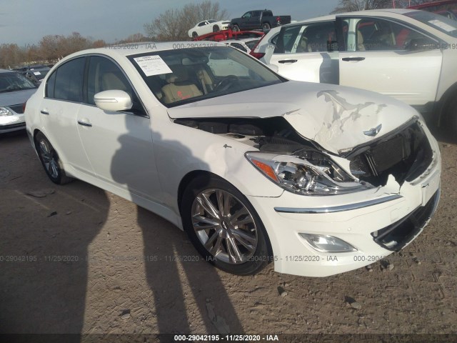 hyundai genesis 2012 kmhgc4dd7cu186235