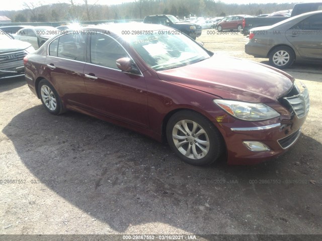 hyundai genesis 2012 kmhgc4dd8cu152143