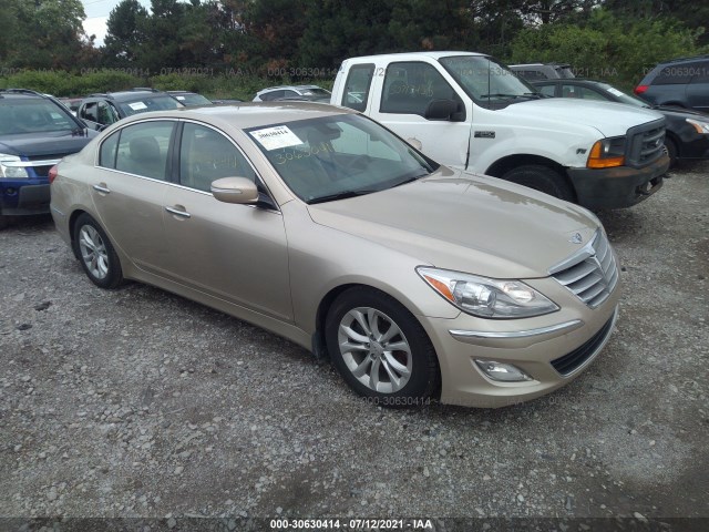 hyundai genesis 2012 kmhgc4dd8cu196286