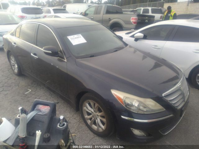 hyundai genesis 2013 kmhgc4dd8du212343