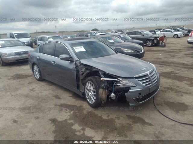 hyundai genesis 2013 kmhgc4dd8du256827