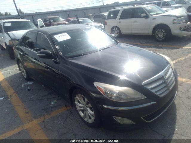 hyundai genesis 2013 kmhgc4dd9du221391