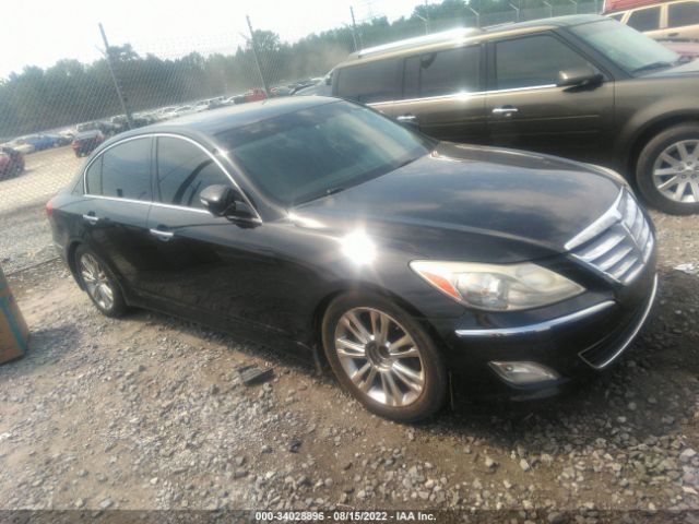 hyundai genesis 2013 kmhgc4dd9du228261