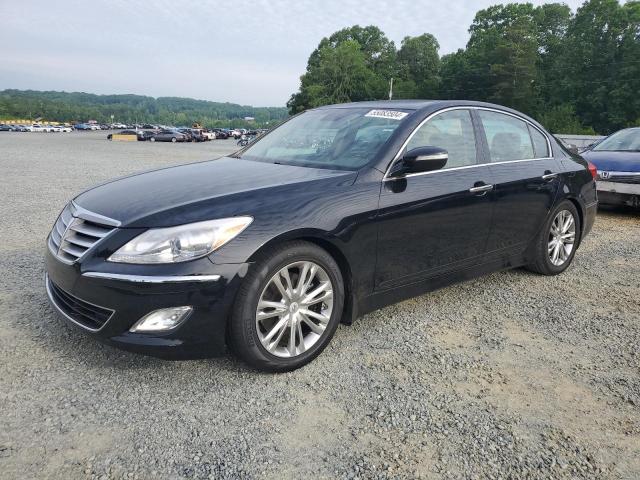 hyundai genesis 2013 kmhgc4dd9du248039