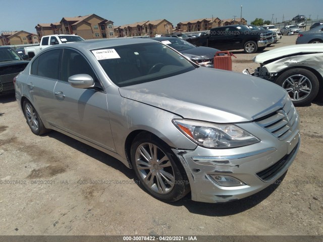 hyundai genesis 2013 kmhgc4ddxdu214255