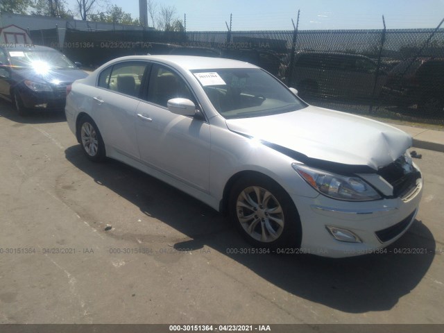 hyundai genesis 2013 kmhgc4ddxdu246297