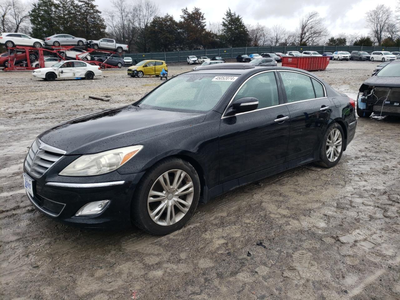 hyundai genesis 2014 kmhgc4ddxeu263246