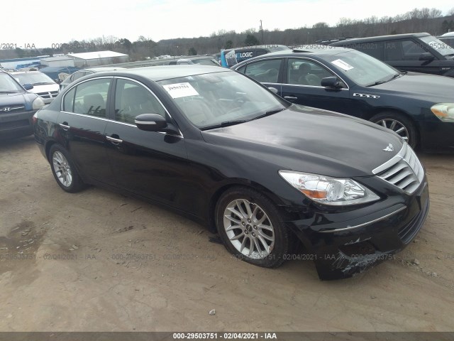 hyundai genesis 2011 kmhgc4de2bu141128