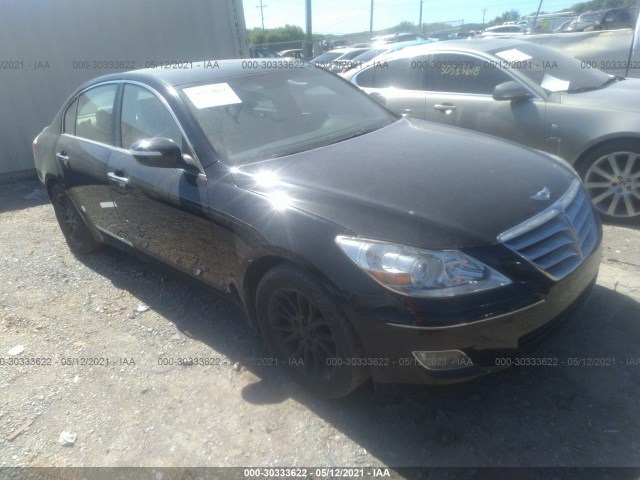 hyundai genesis 2010 kmhgc4de5au075155