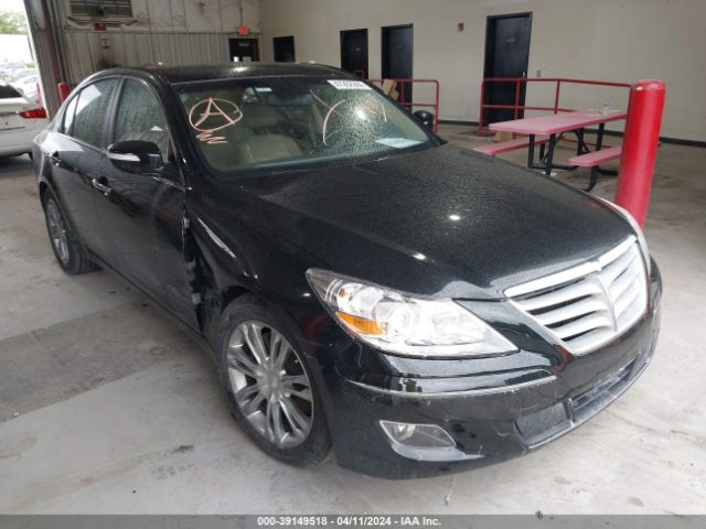 hyundai genesis 2011 kmhgc4de6bu119830