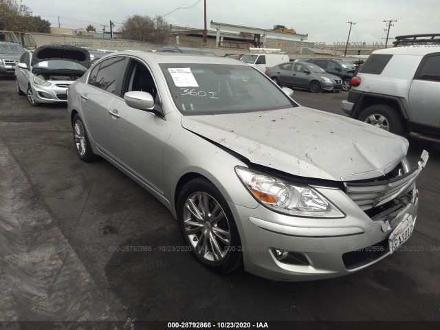 hyundai genesis 2011 kmhgc4de6bu121917