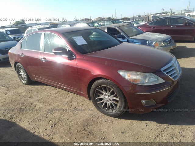 hyundai genesis 2011 kmhgc4de6bu143206