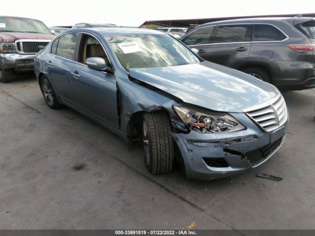 hyundai genesis 2010 kmhgc4de7au079997